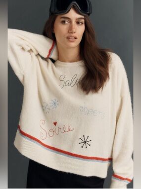 Sundry embroidered pullover Sweater